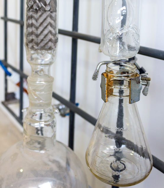 Probetas de laboratorio